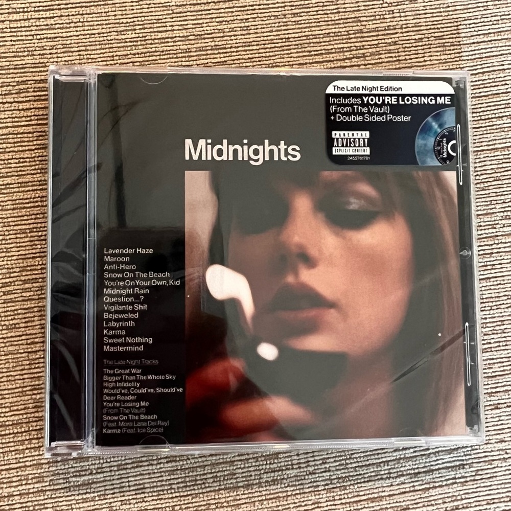Taylor Swift Midnights CD
